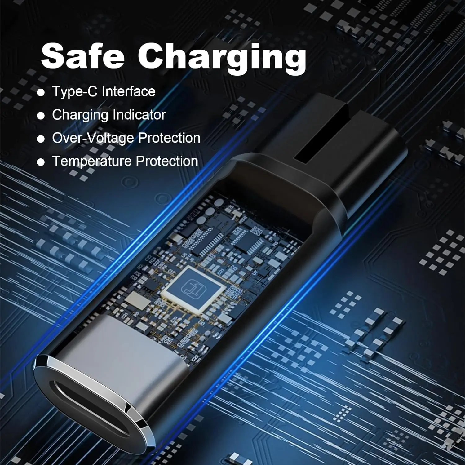 4.3V Type-C Shaver Adapter Charger Converter Fit for Philips Norelco OneBlade QP2520 QP2620 QP2515 QP2510 Shaver view 6