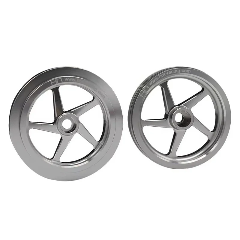 Set mozzo ruota in alluminio HR a 5 raggi per Kyosho 1/8 da appendere alla motocicletta da corsa NSR500