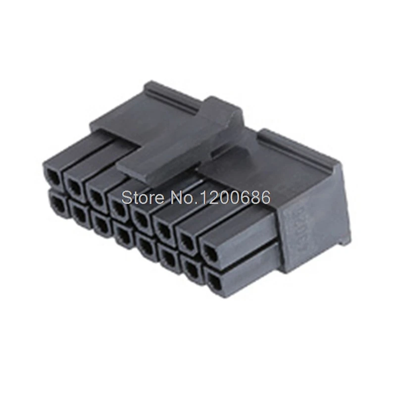 

16P 430251608 Micro-Fit 3.0 Receptacle Housing Dual Row 16 Circuits 2*8p 16pin 3.0 Plug Housings 43025