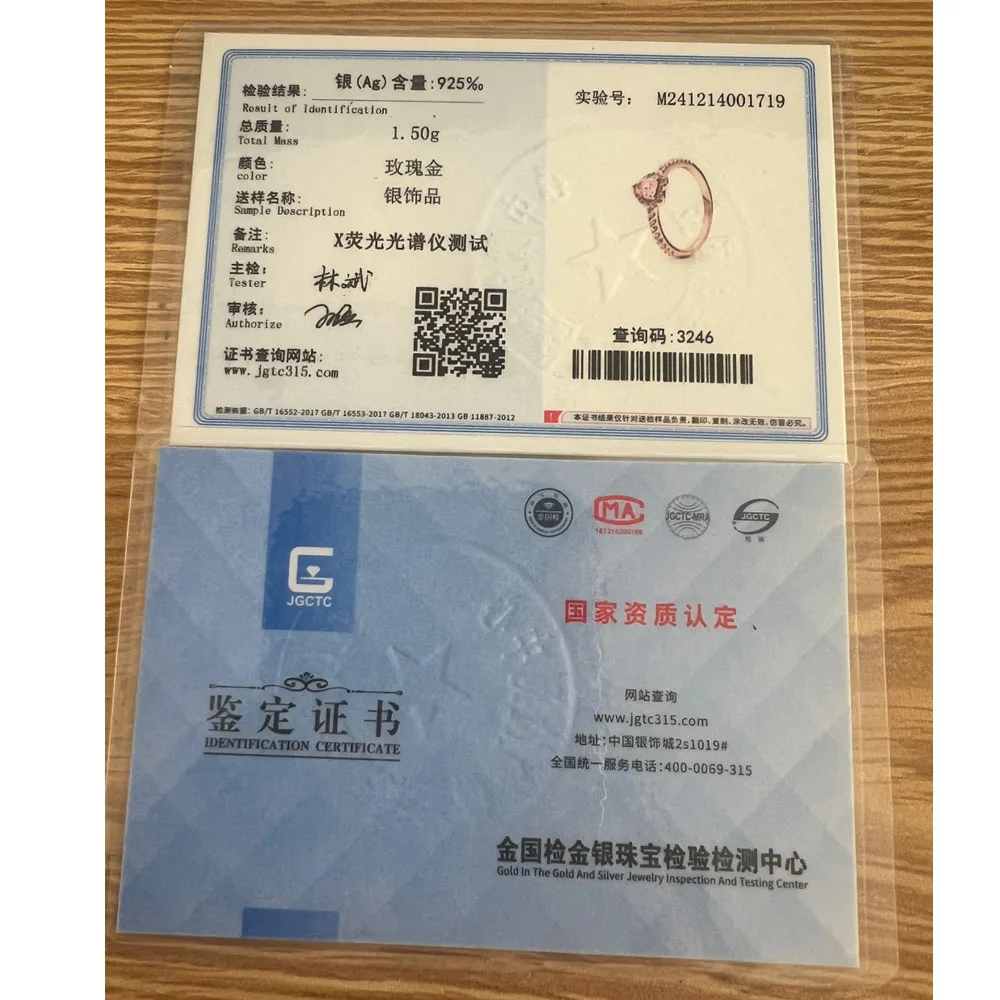 925 فضة خاتم أبيض وردي أحمر أخضر أزرق حجر تشيكوسلوفاكيا خواتم للنساء مجوهرات الأزياء اكسسوارات هدايا الزفاف حزب #2