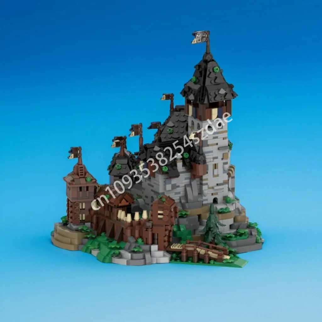 

4251pcs MOC Mini Blaustein Castle Residence of Duke Martin I Modular Buildings Building Blocks Constructing idea Plastic