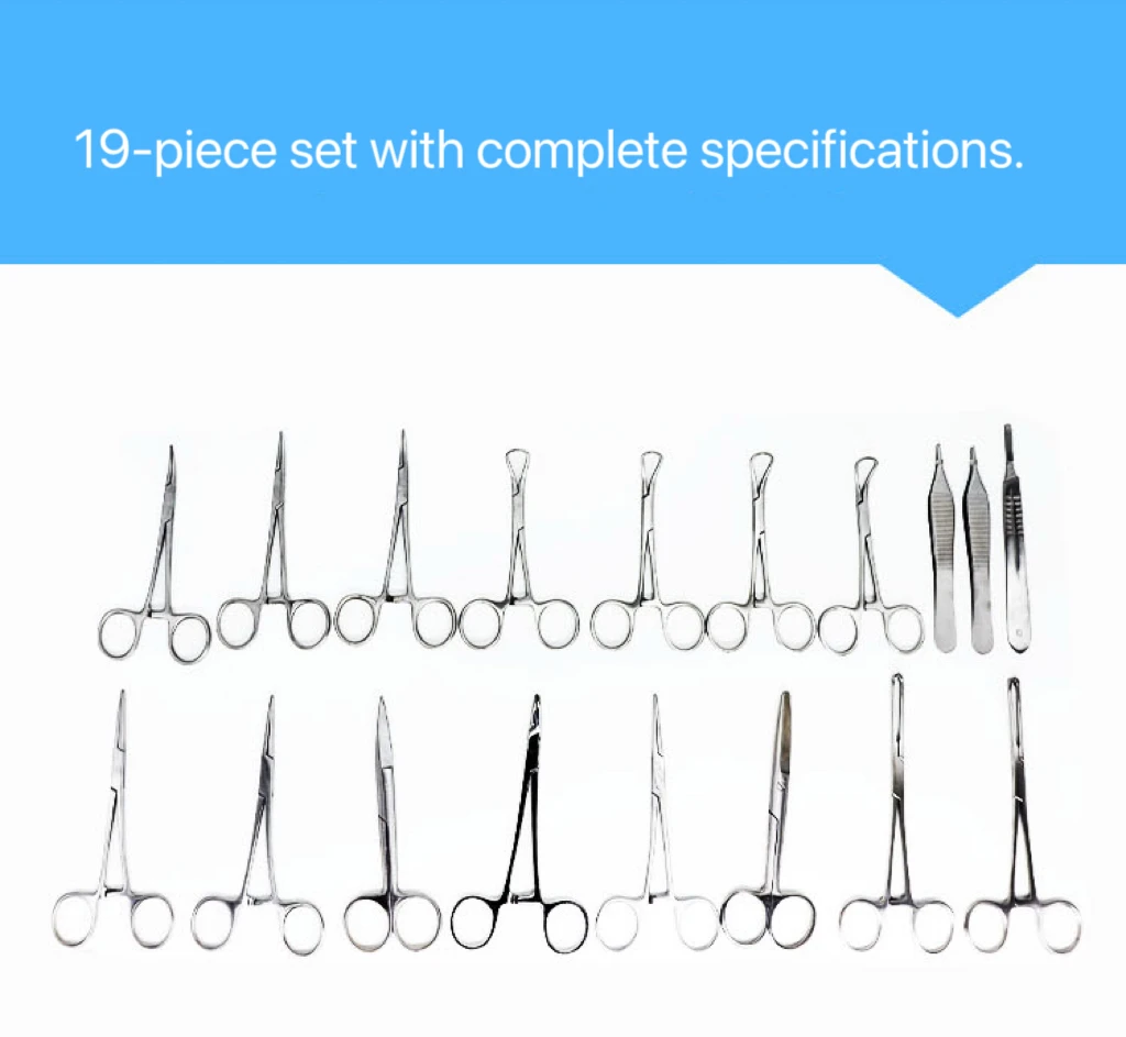 Animal Hospital Veterinary Surgical Instruments Set Soft Tissue Instrument For Surgery