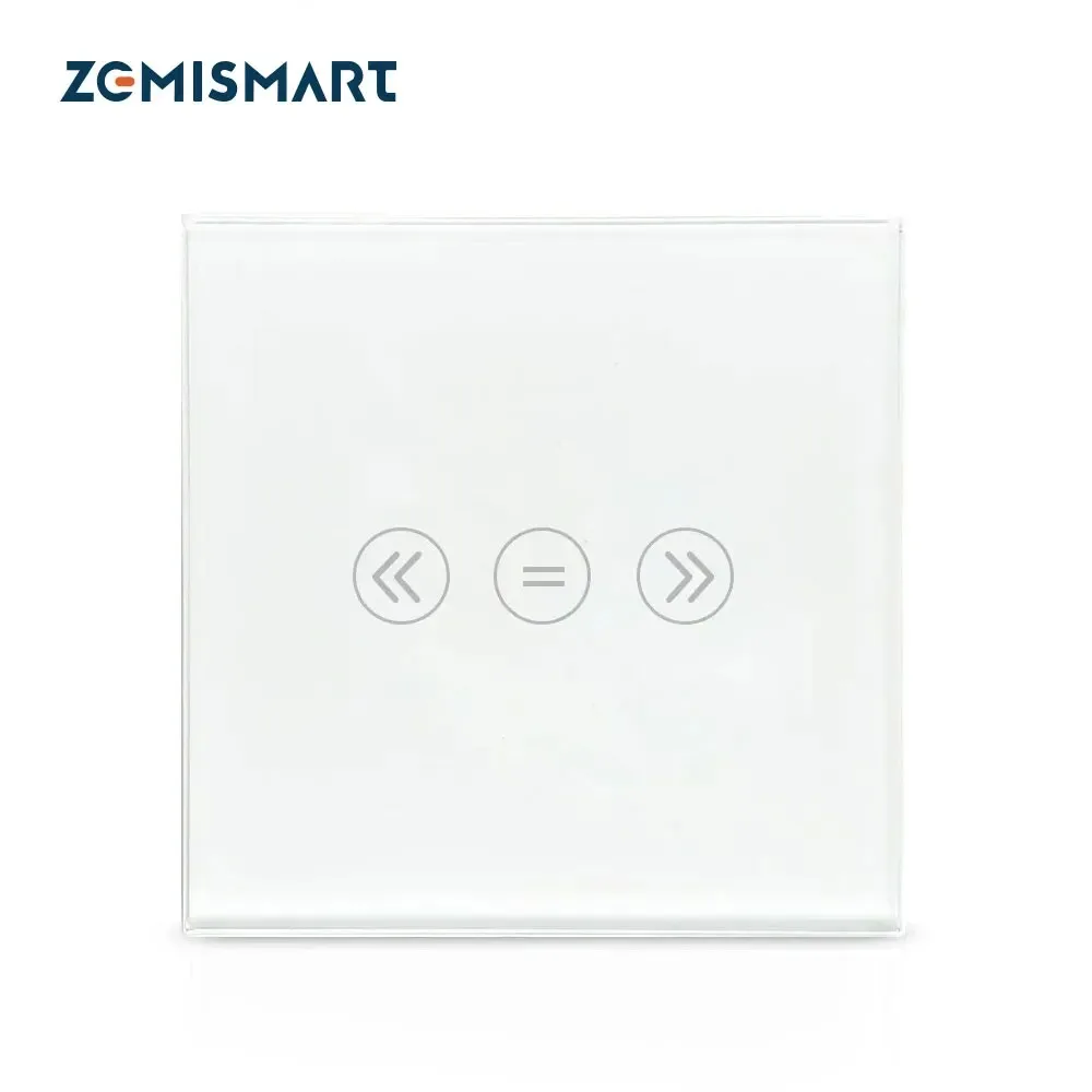 Zemismart Tuya Zigbee Smart Curtain Switches Neutral Required Roller Shade Motor Alexa Google Home Remote Control