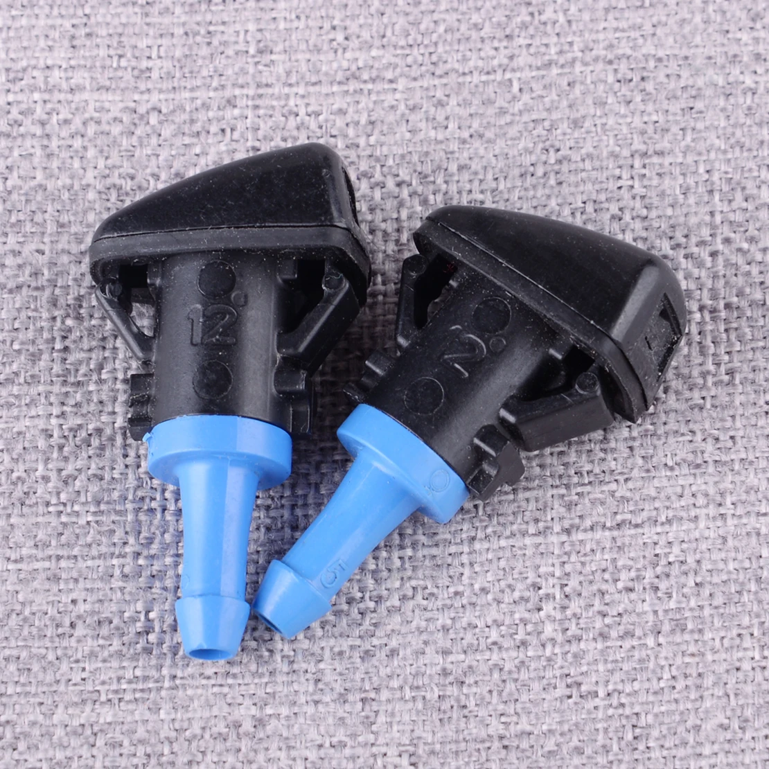 New 2Pcs Windshield Wiper Washer Nozzle Fit for Chrysler 200 Dodge Challenger Avenger 2011 2012 2013 2014 68024312AB