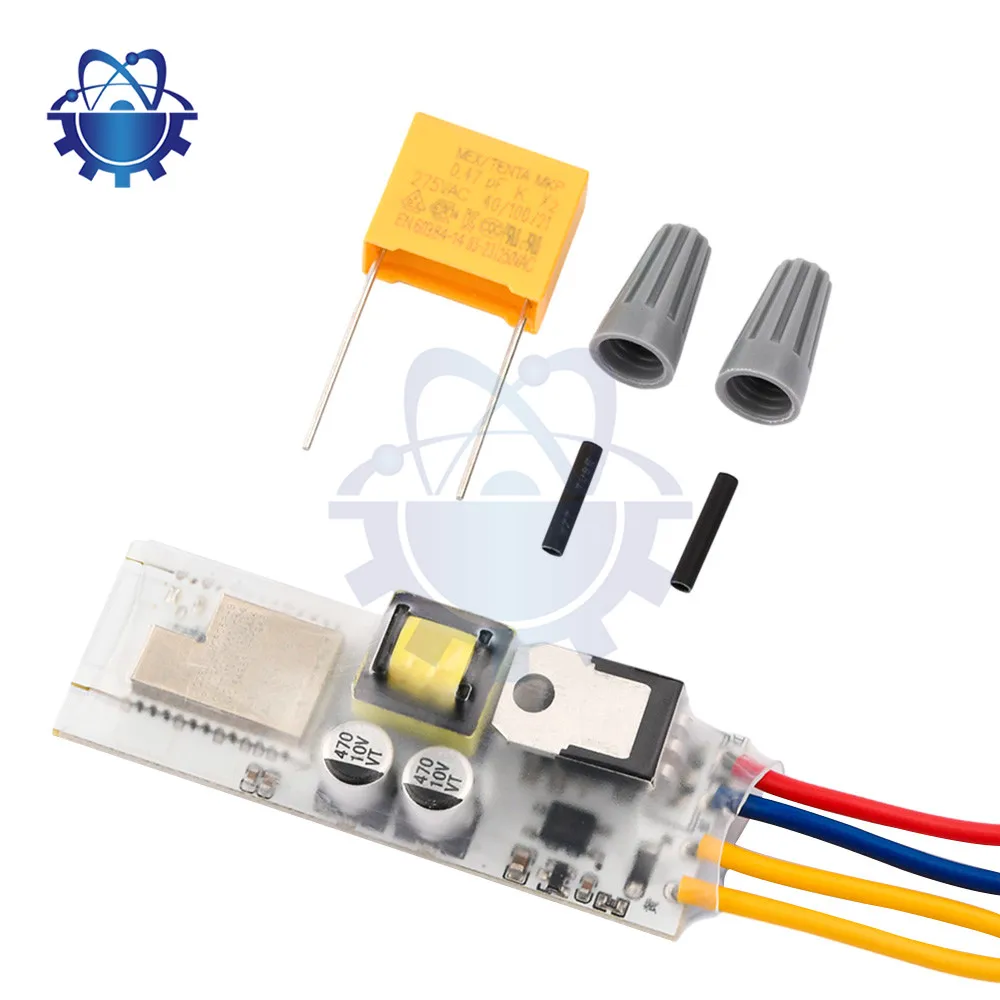 AC 220V Smart Switch One Switch Dual Control Module Single Firewire Blue Mesh Mijia Bluetooth Light Control Switch