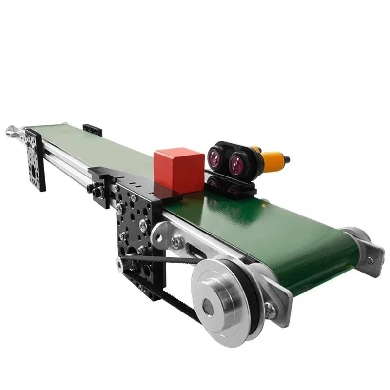 Conveyor Belt Assembly Line for Robotic Arm Control Stepper Motor Simulation Infrared Sensor Robotics Kit Educational DIY Kit