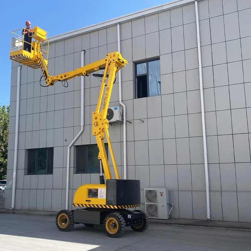 Work Platform Lifting Machine 11m 13m 15m Telescopic Boom Lift With CE ISO Certificates