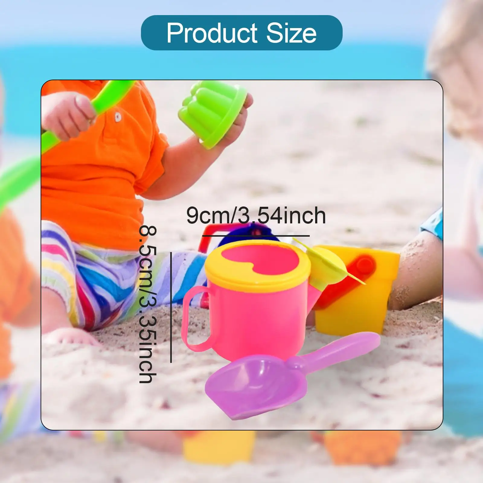 لعبة سقاية للأطفال مع مقبض مريح لطيف للأطفال #6