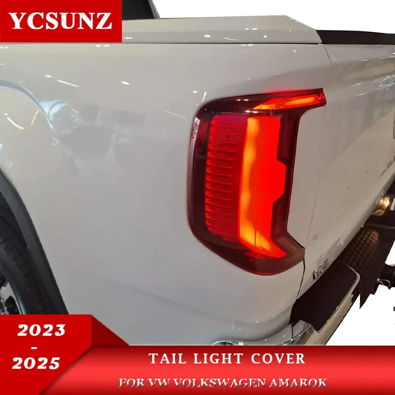 

ABS Tail Light Cover Trim For VW Volkswagen Amarok 2023 2024 2025 Pickup Truck Car Exterior Accessories YCSUNZ