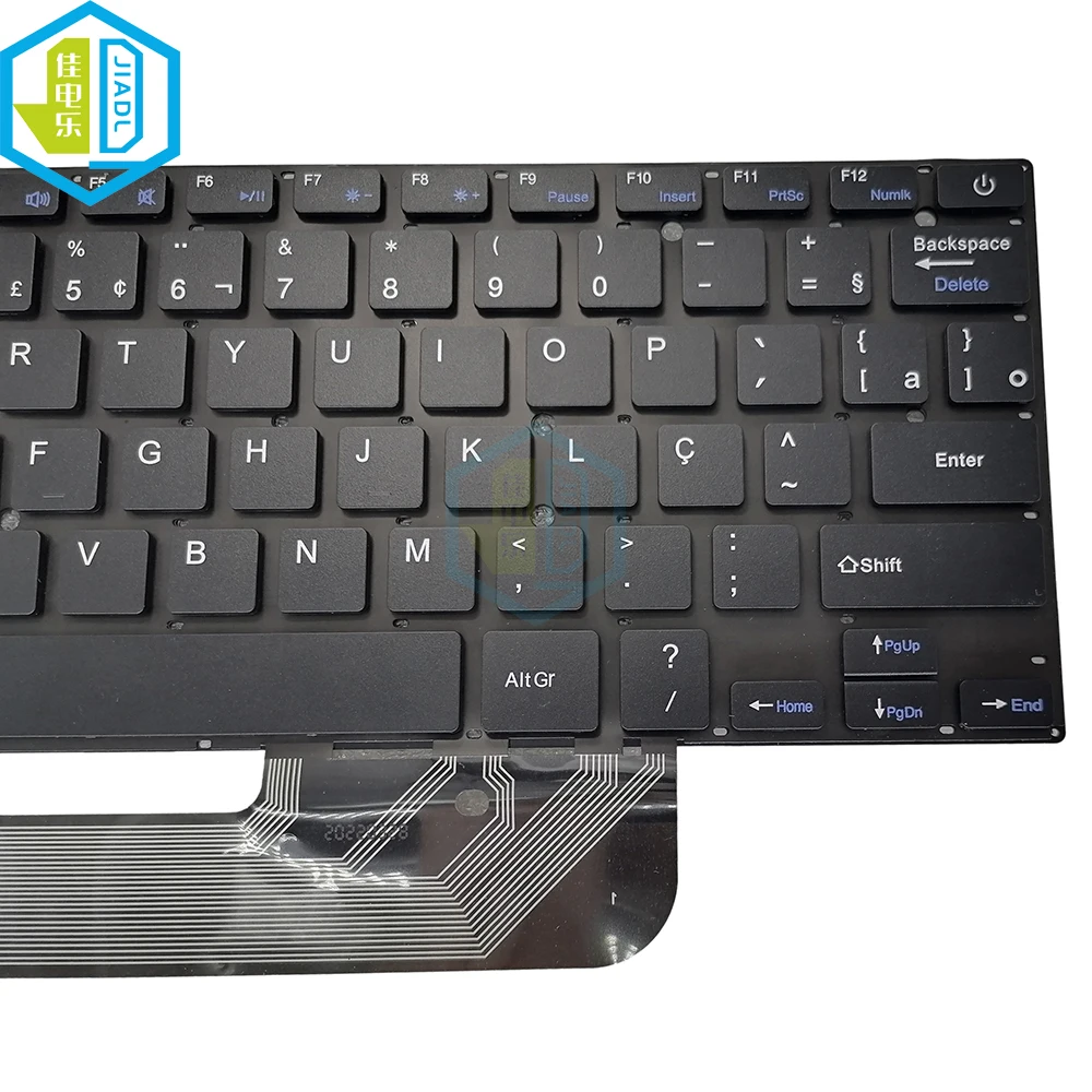 5PCS BR Brazilian Notebook Keyboard For Compaq Presario CQ25 MB27716023 Atvio W141 Portuguese Keyboards AItGr Keycap