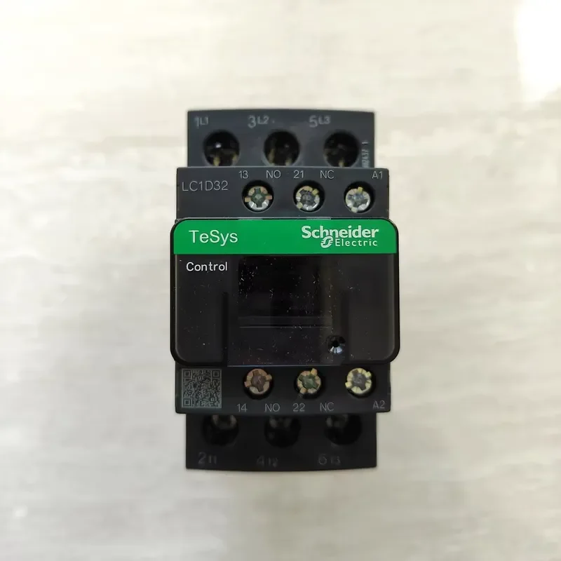 Original Electric Schneider LC1D32M7C Coil AC 220V Contactor 32A LC1D32 110V 24V 48V 36V 380V Load 15KW TeSys Contacts For