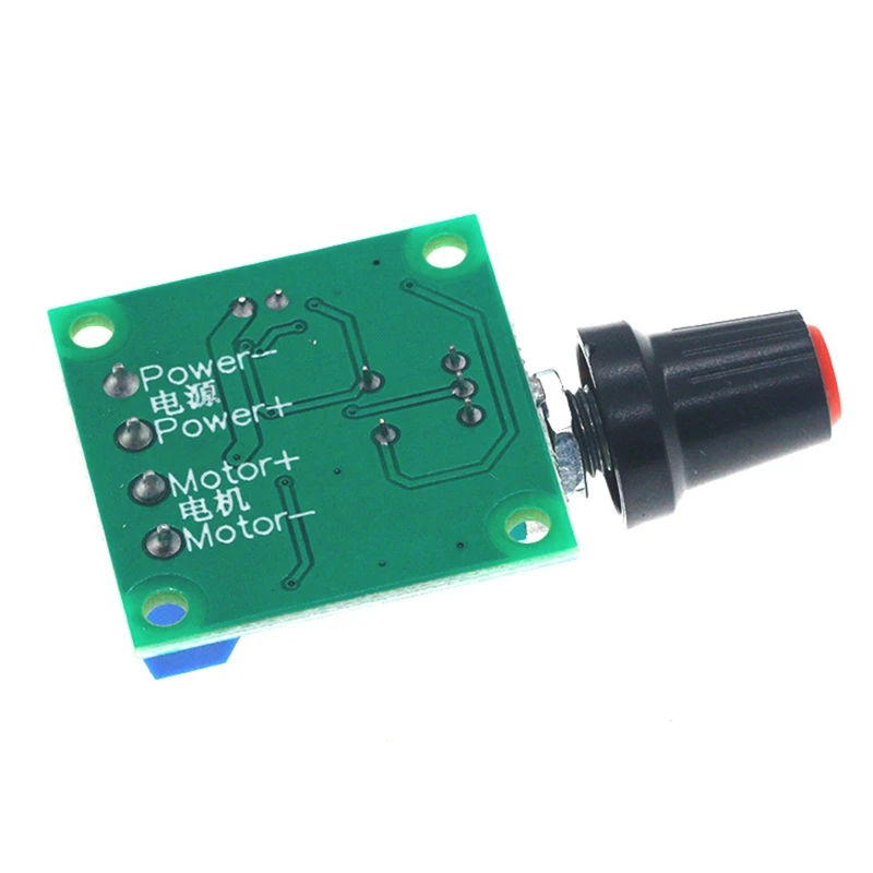 DC 1.8V 3V 5V 6V 12V 2A PWM Motor Speed Controller Low Voltage Motor Speed Controller PWM 0-100% Adjustable Drive Module