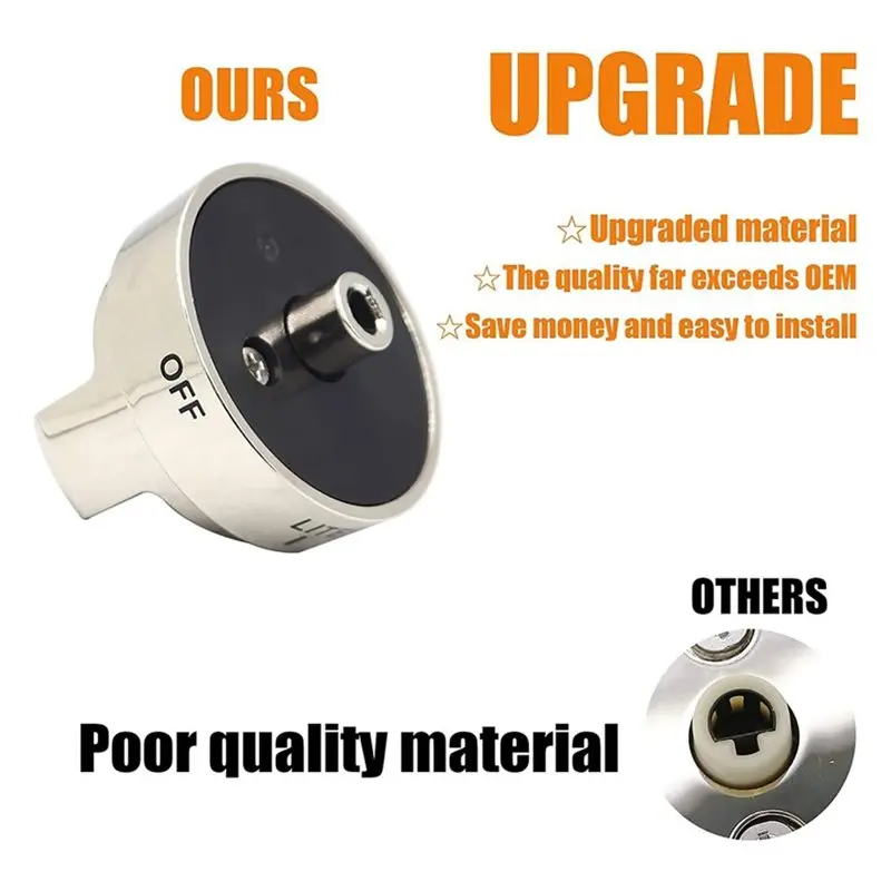 BAAO-Replacement Oven Control Knob-For Cooktop-For AEZ73453509& For AEZ72909008-Rotary Switch Component