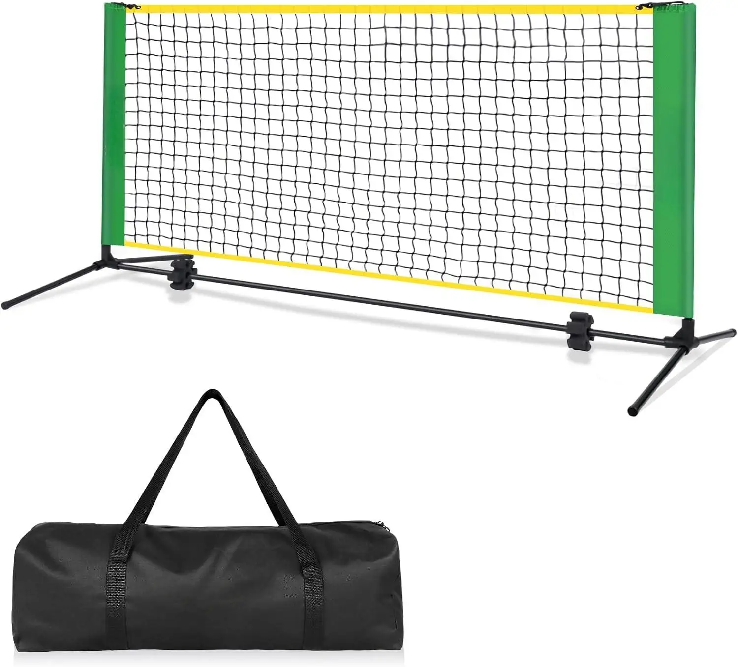 Mini Pickleball Net 6ft Portable Durable 420D Oxford Quick Easy Setup Indoor Outdoor Training Accessories