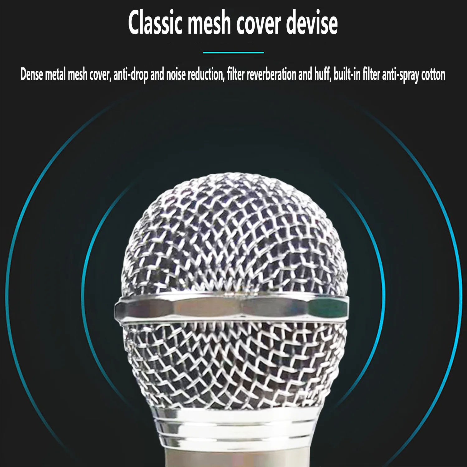 

GAM-SC10 outdoor live broadcast karaoke portable speaker with trolley and handheld dynamic microphone, wired microphone