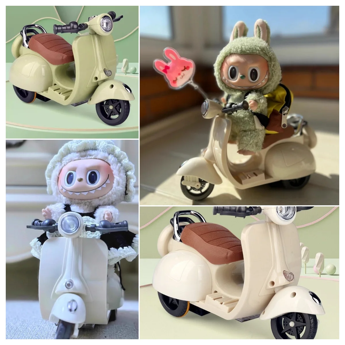 

For Labubu Accessories Doll Mini Electric Motorcycle Children'S Toy For Labubu Toy Motor For Doll
