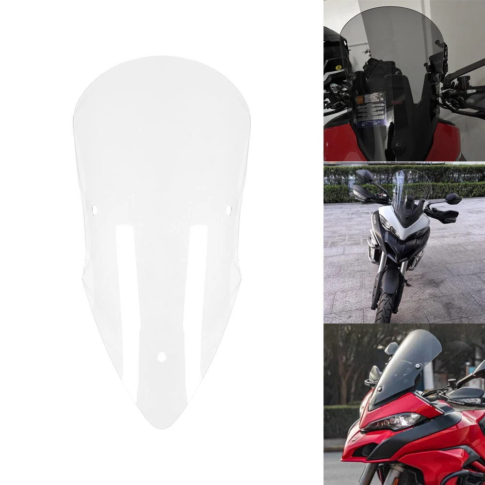 

Windshield For DUCATI MTS950 MTS1200 MTS1260 MTS 950 Front Wind Deflectors Heightened and Modified Windscreens Motorcycles Parts
