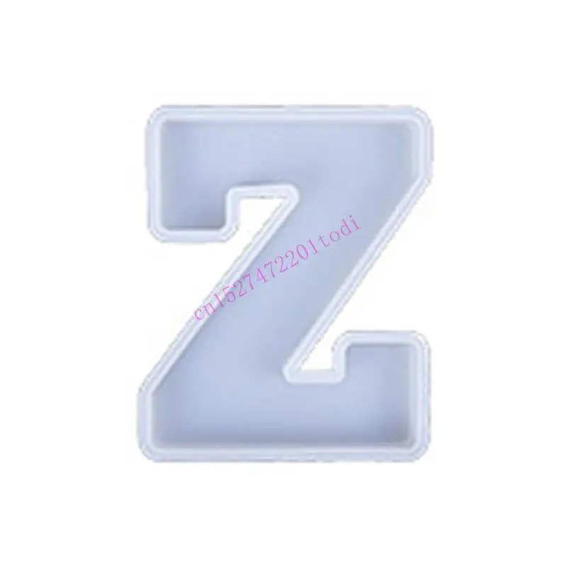 

Брелок с алфавитом, форма для эпоксидной смолы, 26 английских букв, подвеска, силиконовая форма M76B