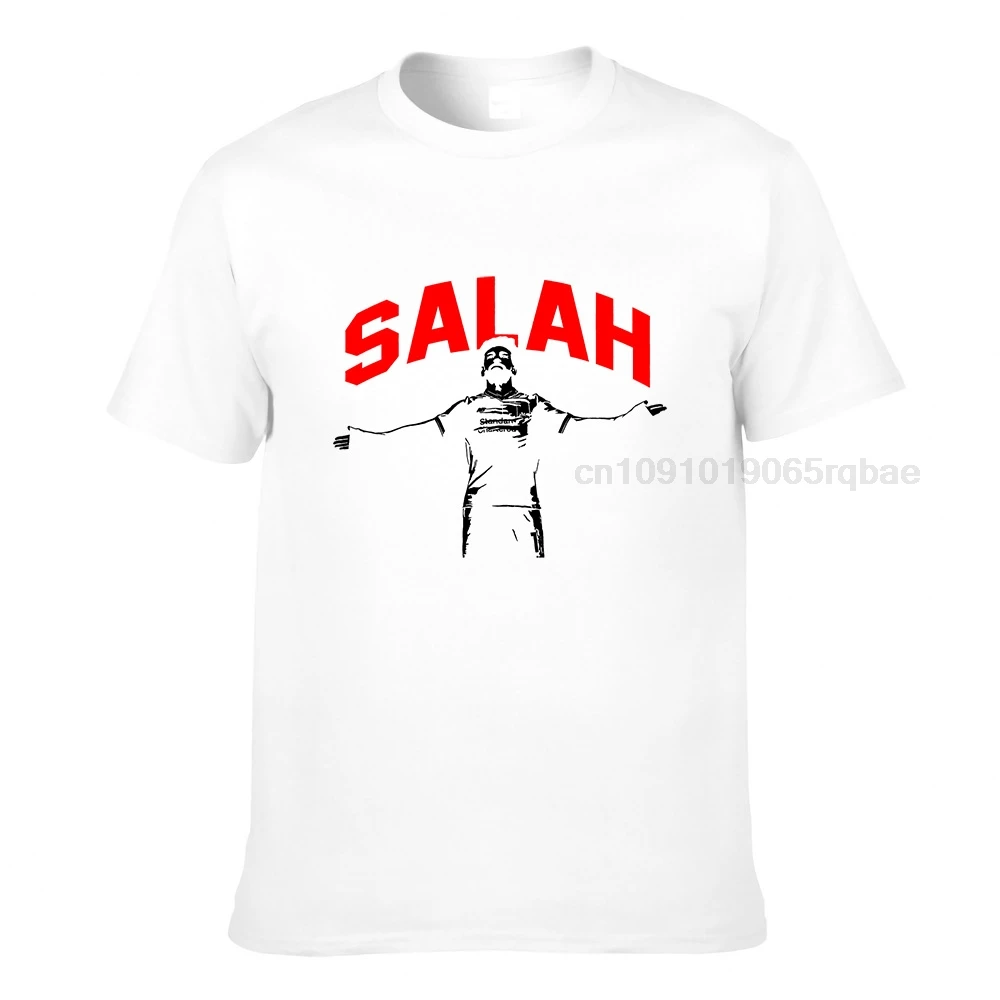 T-shirt for Mohamed Salah egyptian super star soccer football player cotton casual Men t shirt Women's tee shirts tops