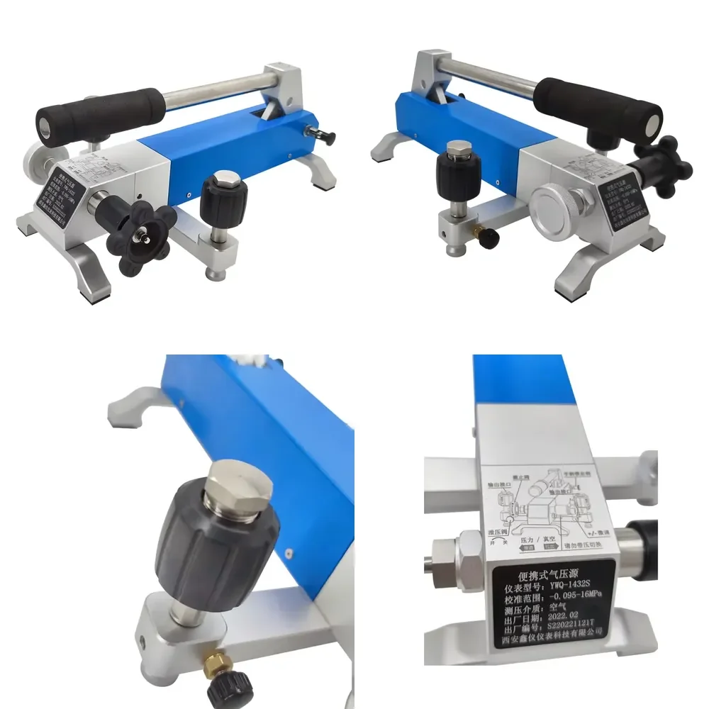 

Portable Pressure Calibration Pump 700bar Manual Pressure Calibration Pump Hydraulic Calibrator