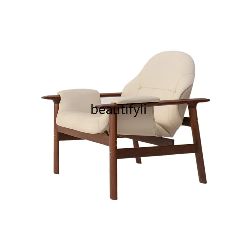 C Light luxury simple single sofa chair hotel sales department club, model room homestay leisure chair