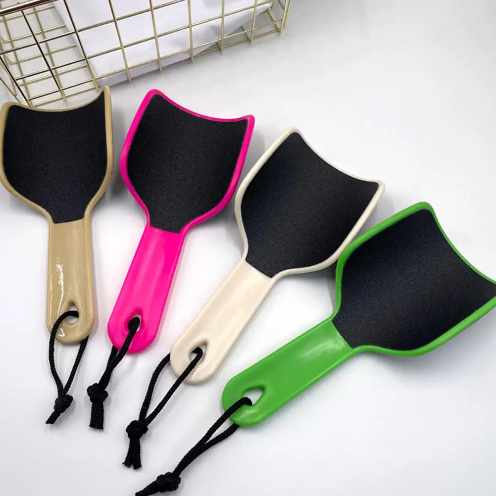 

Набор из 4 U-образных пилок для педикюра, двусторонний отшелушивающий инструмент для удаления огрубевшей кожи стоп, для гладких ног, пилка для ухода за ногами