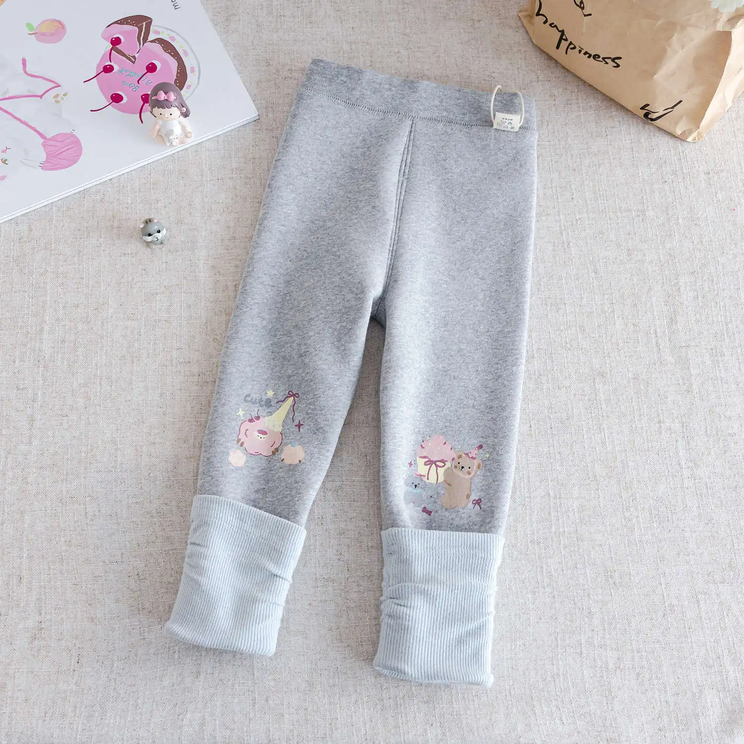 الخريف الشتاء 1-6Y الفتيات طماق تقسم الكرتون الجاكار الرضع بابيس الفتيات قيعان الحلو مرونة الخصر الاطفال الفتيات الصغيرات بانت