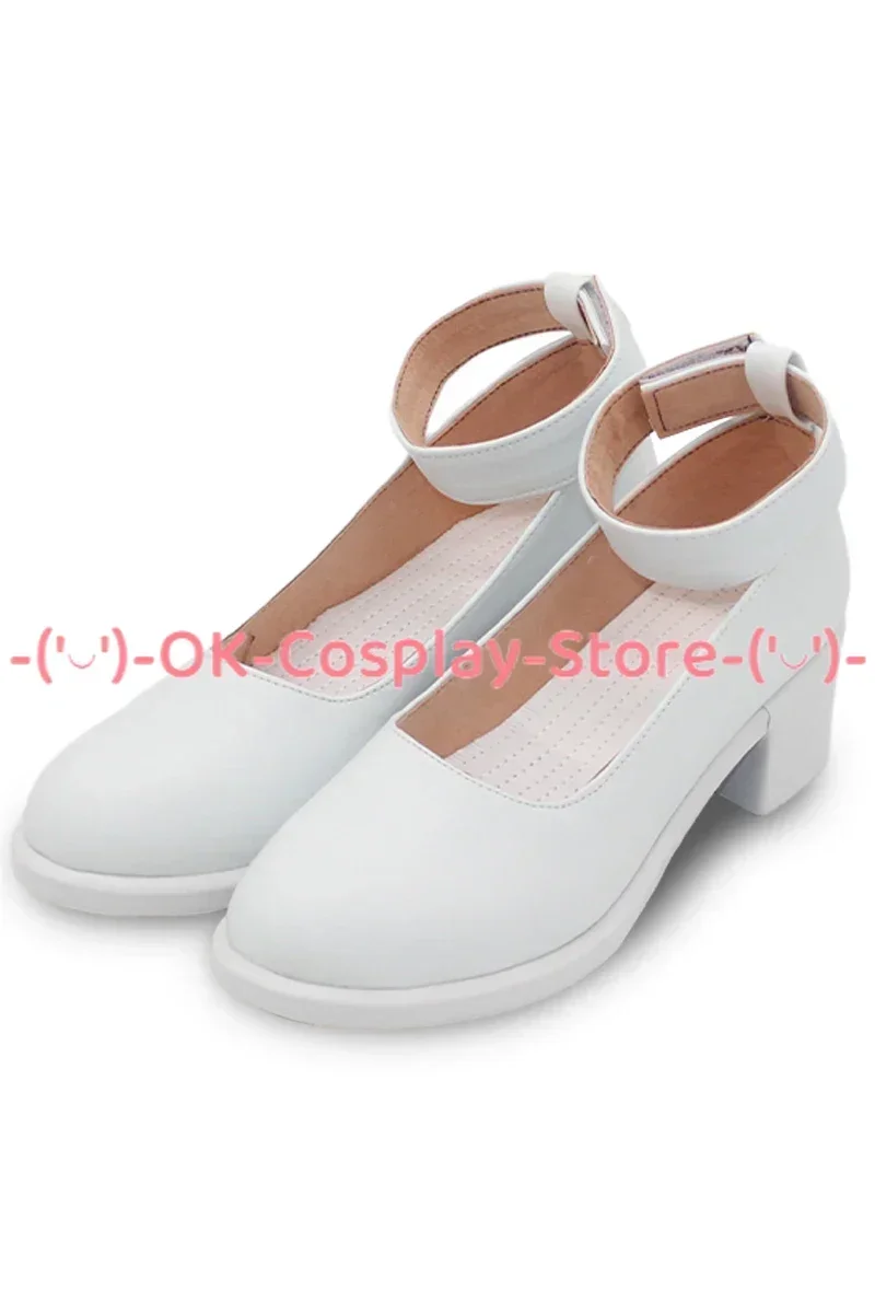 [Angepasst] Aoimori Mine Cosplay Schuhe Spiel Blau Archiv Anime Roleplay Prop Halloween Karneval Party PU Leder Stiefel