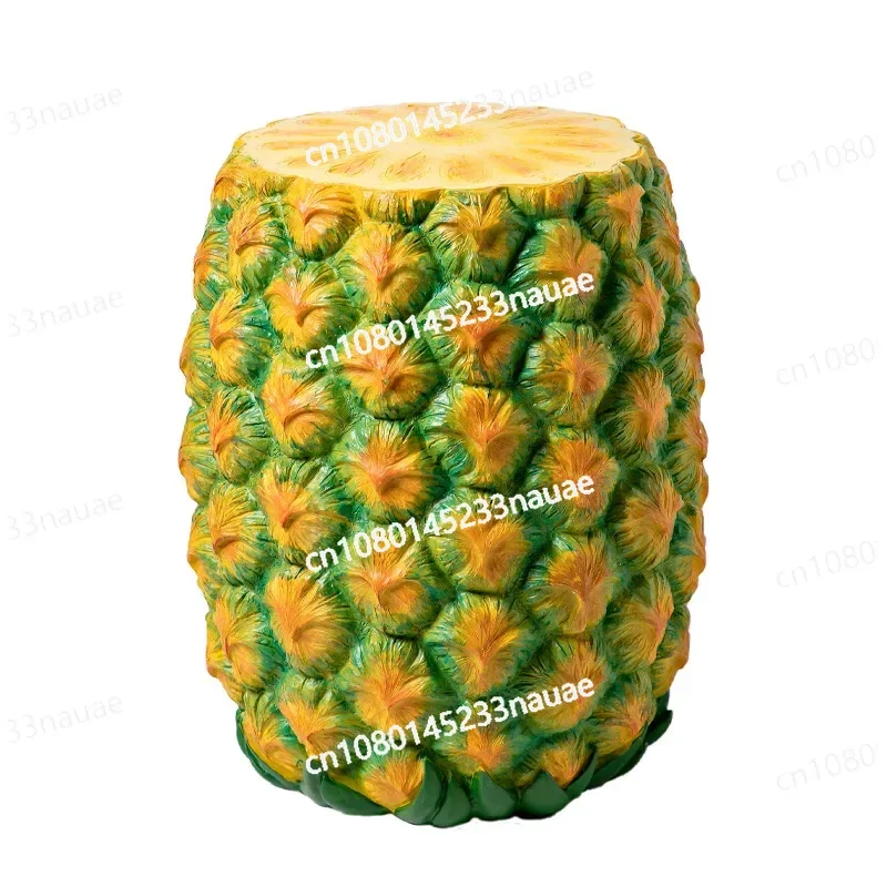 Shoe Changing Stool, Cone Ice Cream Stool, Donut, Pineapple Stool, American Retro Home Decoration