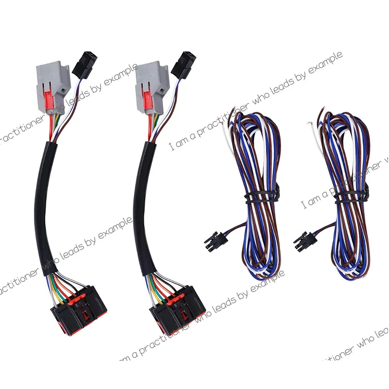 2X Conversion Harness Adapter Wiring Connector 8-Pin to 22-Pin Traction Mirror, Wiring Harness