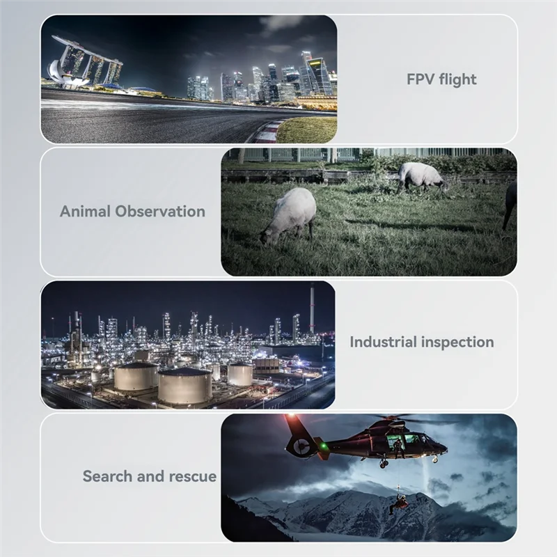 

APPLIA-For FPV Drone Quadcopter Night Vision AI Optical Zoom 1920X1080p 50FPS Analog Camera For Caddx Gazer