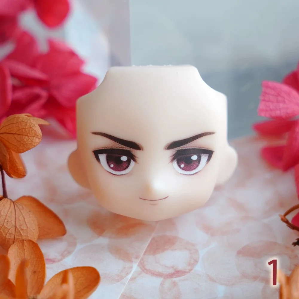Выыыыыы ЭСС Sakuragi Hanamichi Ob11 Face 1/12 Bjd Doll Faceplates اليدوية أنيمي لعبة كوسبلاي لعبة أوبيتسو 11 إكسسوارات دمي