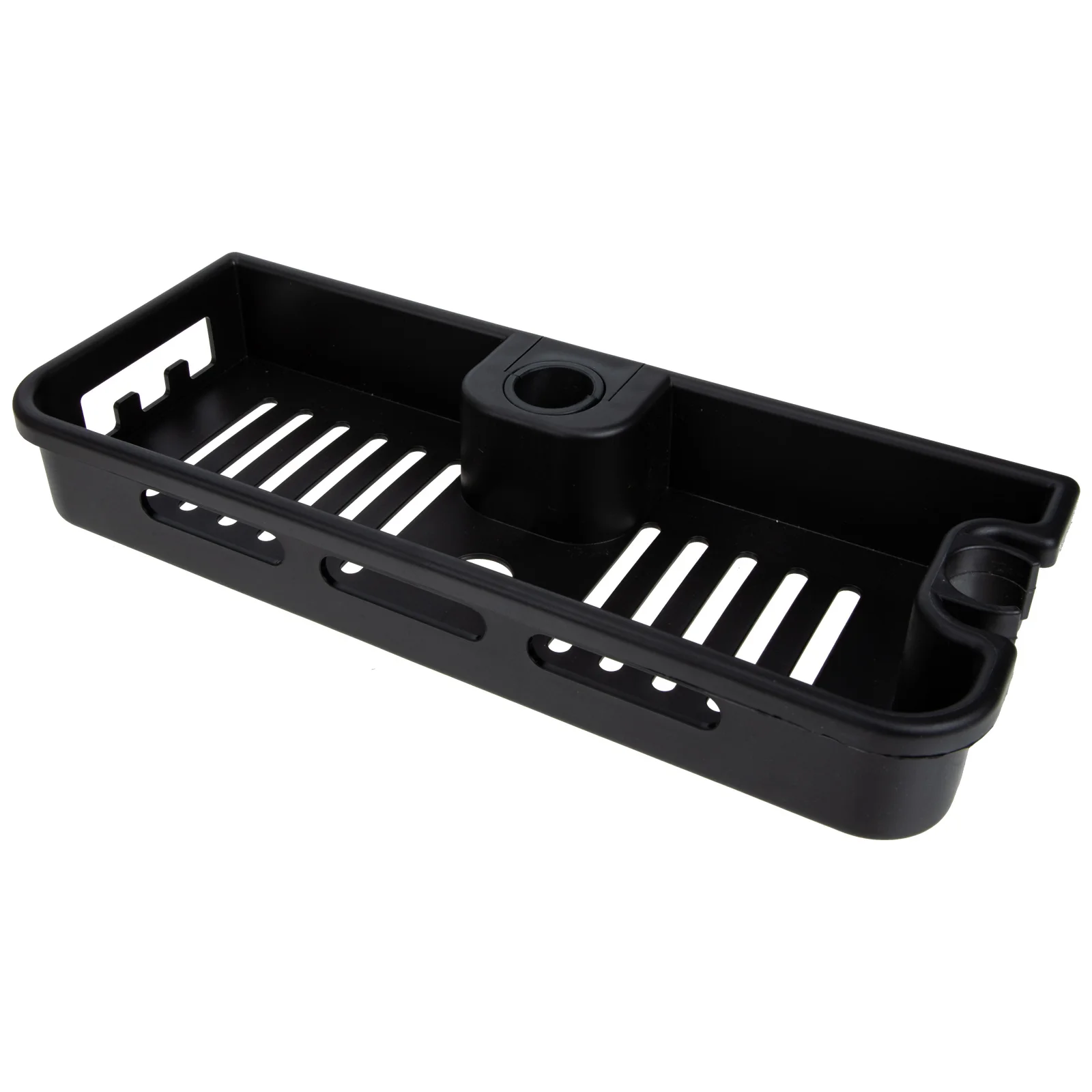 

2pcs No Drill Shower Bar Storage Basket Shampoo Soap Holder For Bathroom Kitchen Large Capacity Bathroom Accessories Home