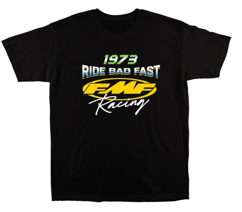 

New Breathable T-shirt Men's SCREAMING BOYS TEE FMF Racing T-shirt Soft Cotton Streetwear Short Sleeve Pattern Printing T-shirt