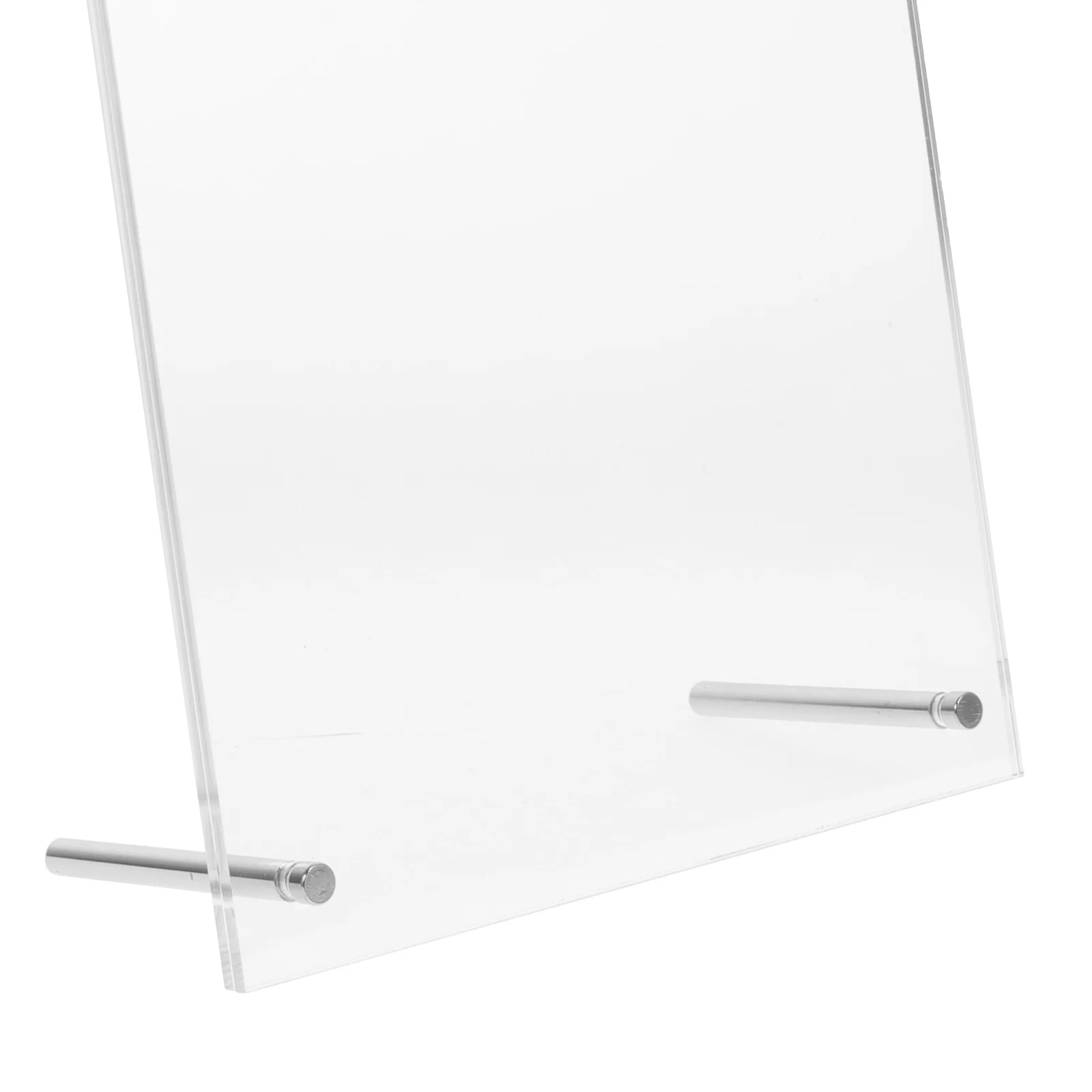 

Clear Acrylic Picture Frame Display Stand Certificate Holder Poster Sign Desktop Photo Holder Award Frame Business License Stand
