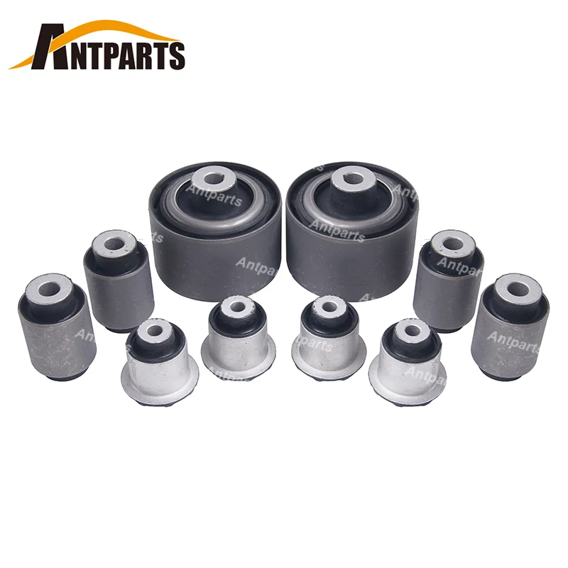 10PCS Car Front Control Arm Bushing Kit For Land Rover Discovery 5 L462 Range Rover Sport L494 L405 LR044841 LR044844 LR078477