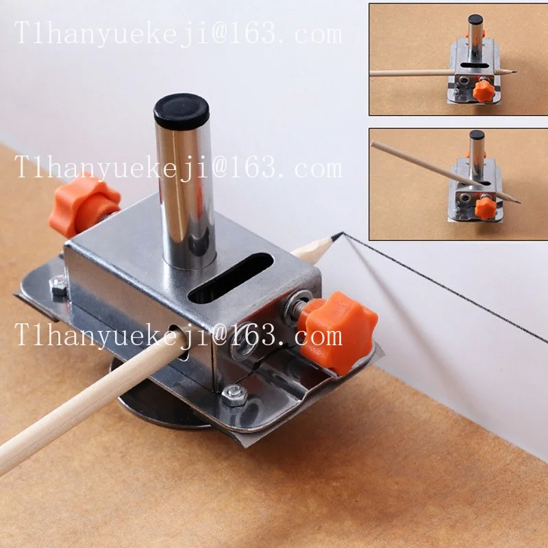 Woodworking Contour Copy Locator Multifunctional Scribing Tool Parallel Multi-Angle Marking Fixture