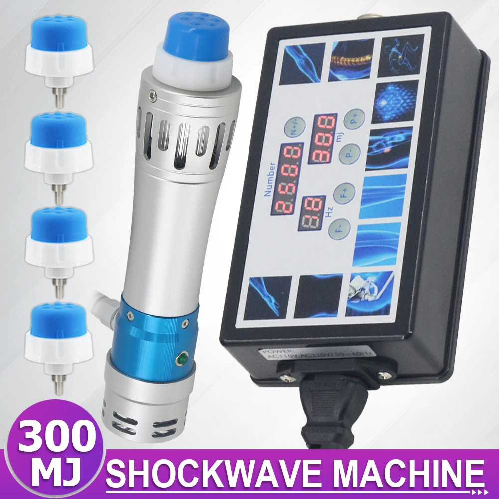 2024 New Shockwave Therapy Machine For Effective ED Treatment And Relieve Body Pain Home Use Physiotherapy Shock Wave Massager