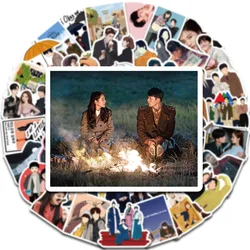 10/50Pcs Korean Classic Drama Couple Lover Stickers for DIY Phone Case Computer Skateboard Hand Account Sticker Decor