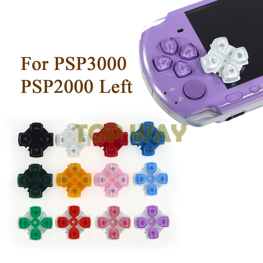 Teclas de flecha izquierda L para consola de juegos PSP 3000, alta calidad, 1 unidad