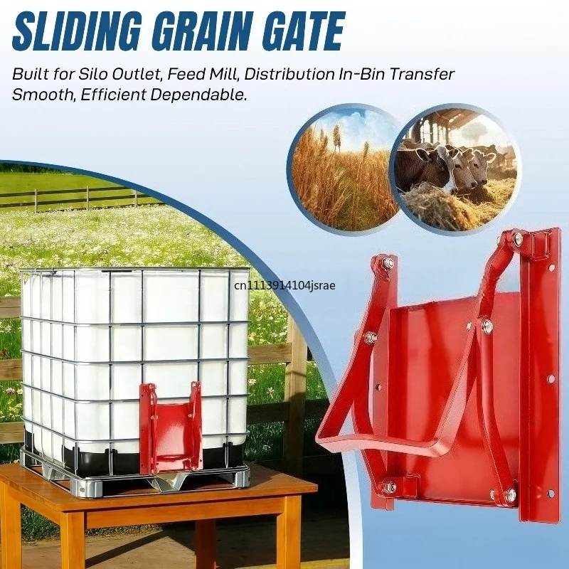 For Heavy‑Duty Metal Structure Sliding Grain Door For Promoting Grain Sliding