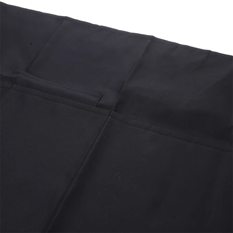 Waterproof and Anti-fouling Hotel Catering Kitchen Work Half Apron Waiter Apron Black Aprons