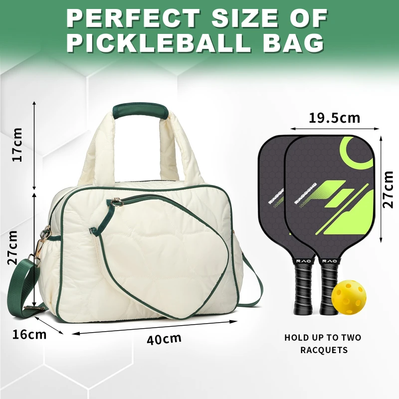 Handheld or Crossbody Pick Racket Bag for Outdoor Fitness Travel Sports Multifunctional Tennis Bag Badminton Racket Bag