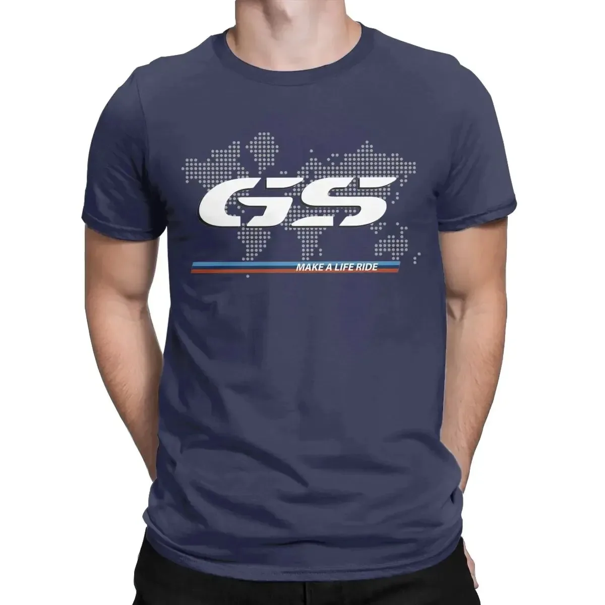 T-shirt homme Hip Hop Streetwear, 100% coton, BMW Gérrad R1250GS, 1250 GS Exclusive, Vente chaude, Été, 2024