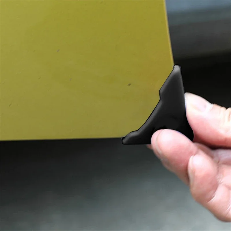 2/4pcs Universal Car Door Corner Edge Guard Silicone Anti-collision Covers Door Corner Scratch Protective Guard Auto Accessories