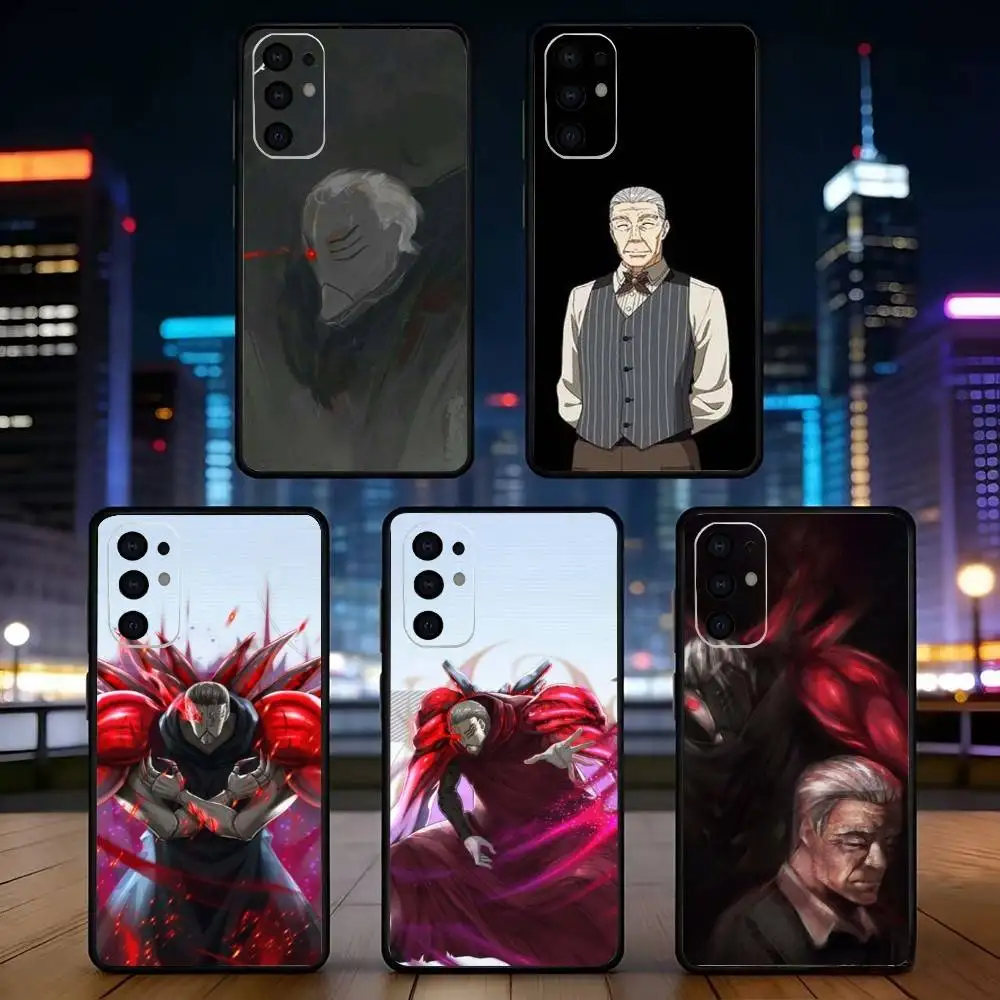 Tokyo Ghoul Yoshimura Kuzen Anime  Phone Case For Samsung S25,S24,S21,S22,S23,S30,Ultra,S20,Plus,Fe,Lite,Note,10,Black Cover