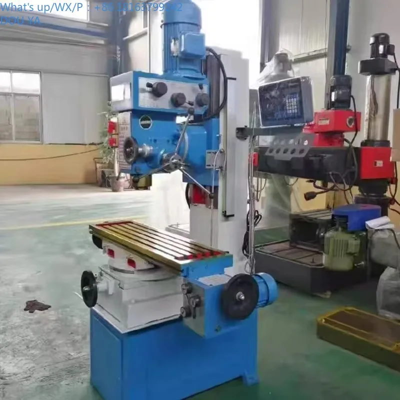 2026 ZX50C آلة الحفر والطحن العمودي آلة طحن طاولة الرفع متعددة الوظائف