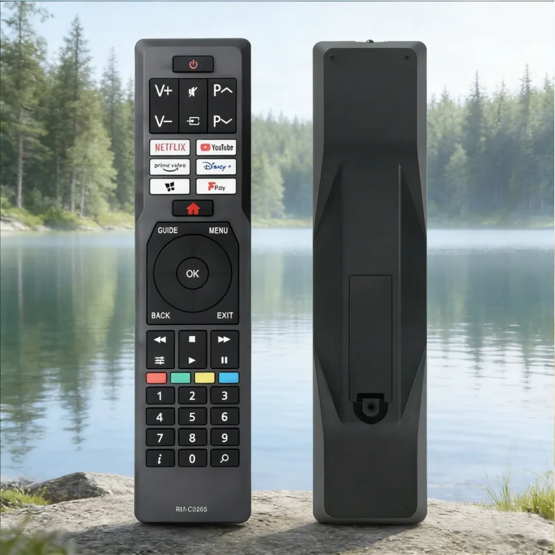 

JVC RM-C3265 LCD TV Remote Control Electronic Home Entertainment Accessory Replacement Compatible with JVC