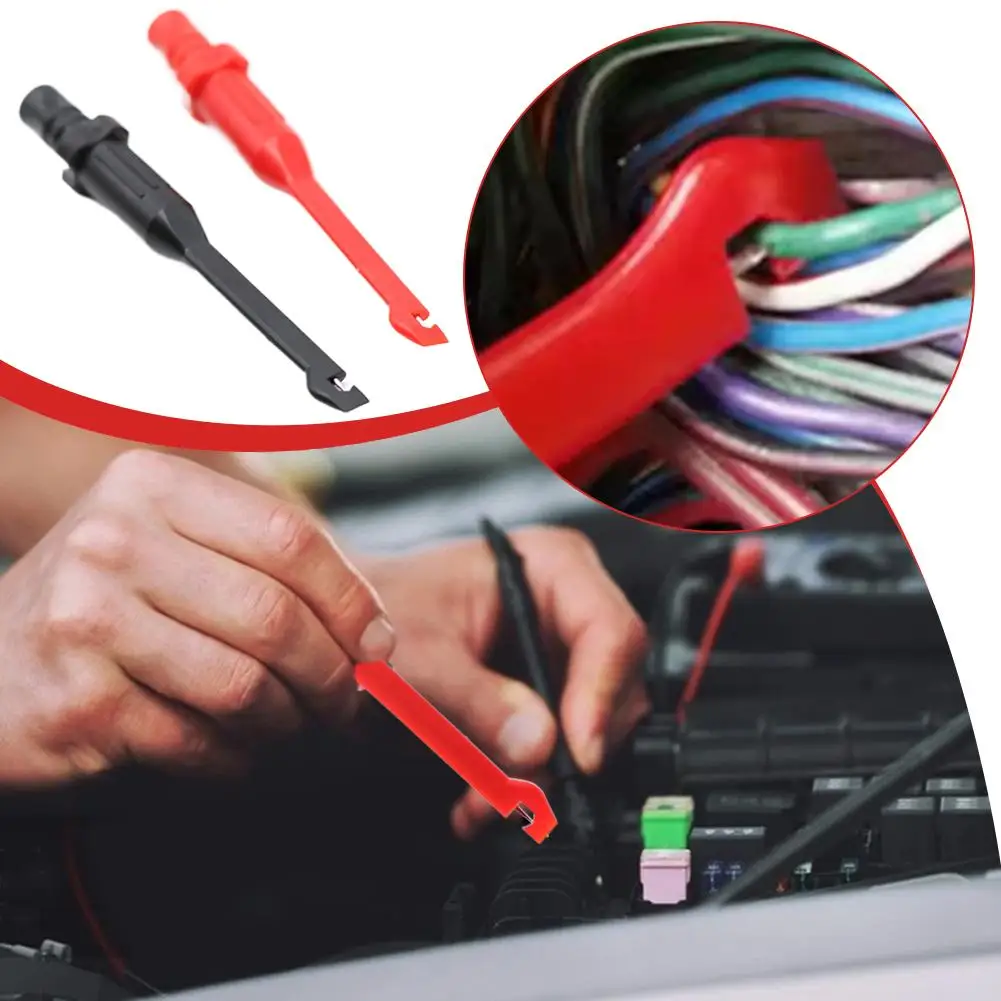 

1 шт. новый тестовый зажим безопасности, щупы для прокалывания изоляции для обнаружения автомобильных цепей, диагностический инструмент, тестовый зажим, кабель P5O1