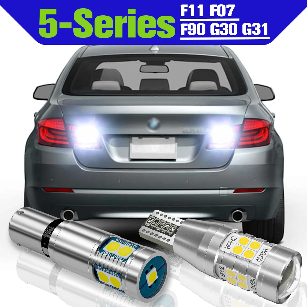 

Reverse Light Accessories 2x LED Backup Lamp For BMW 5 Series F11 F07 G30 F90 G31 2009-2020 2013 2014 2015 2016 2017 2018